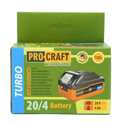 БАТАРЕЯ PRO-CRAFT 20/4 TURBO 030244