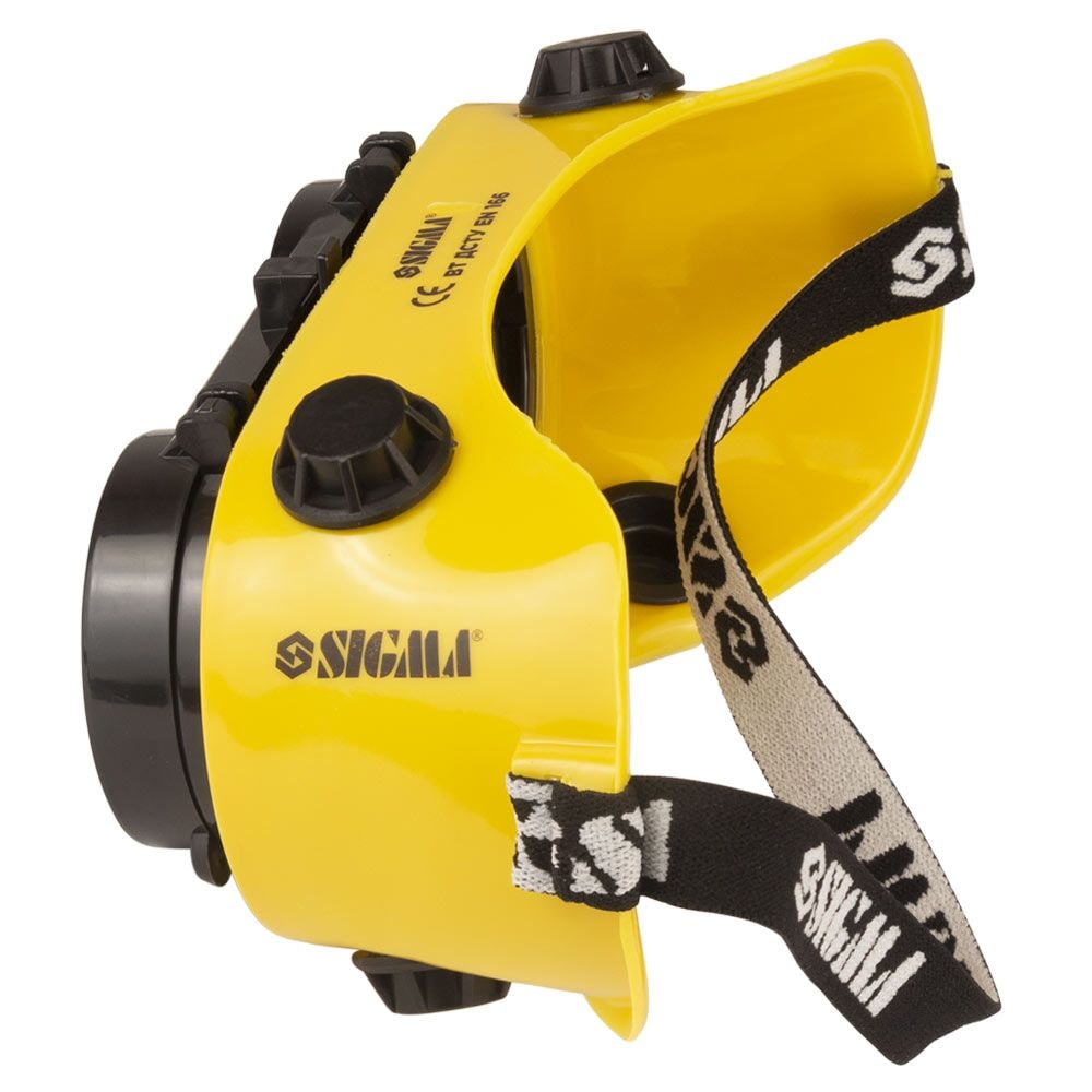 Окуляри зварювальника з відкидним склом (круглі) 9413651