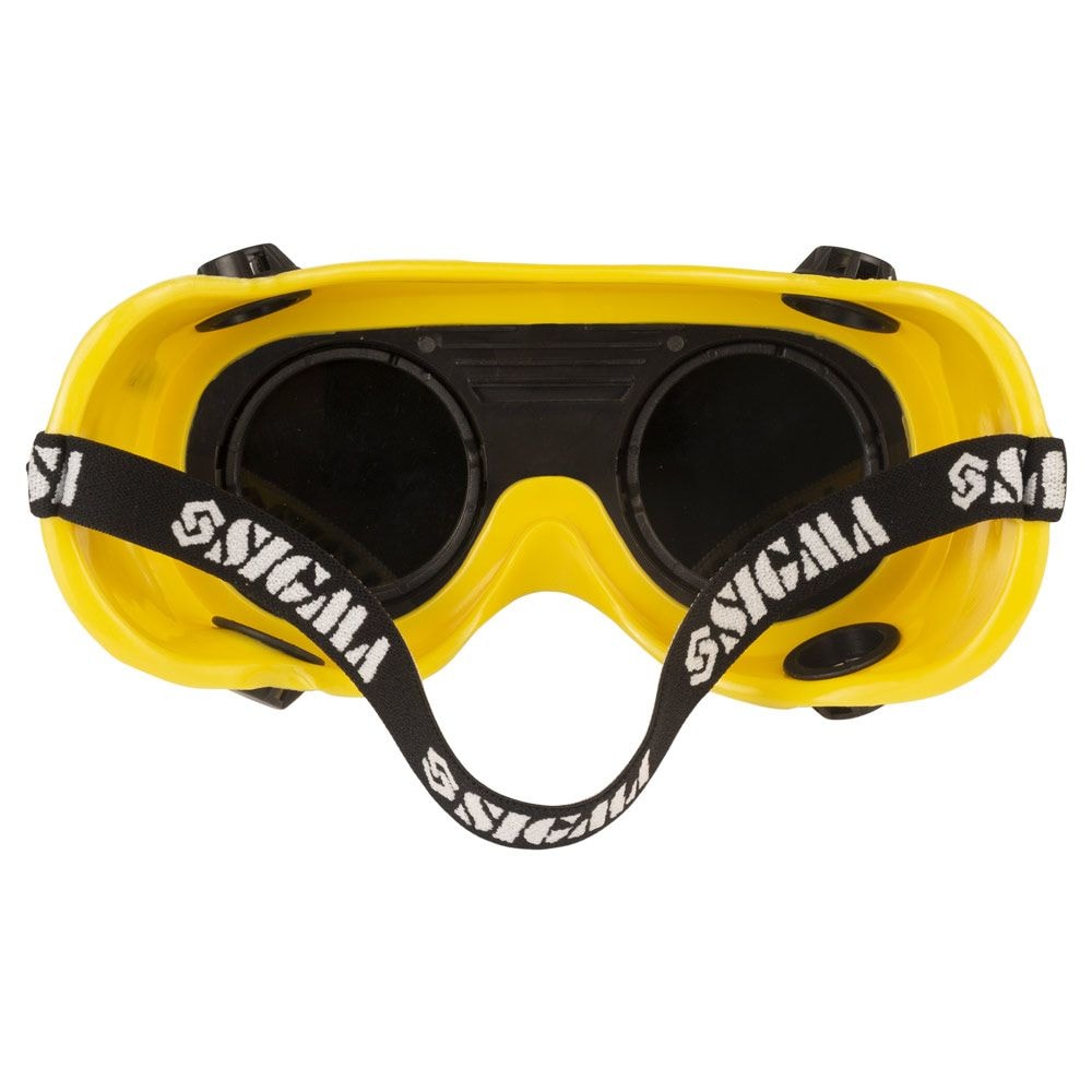 Окуляри зварювальника з відкидним склом (круглі) 9413651