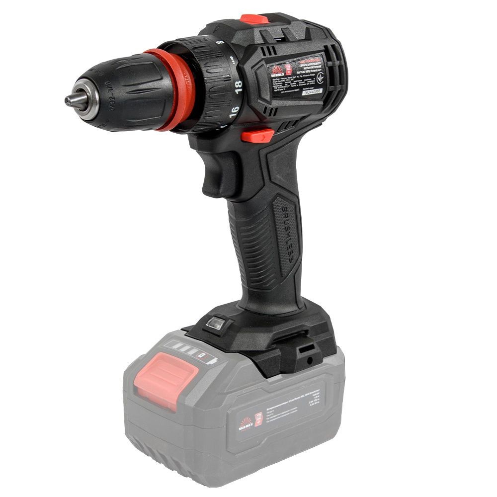 Дриль-шуруповерт акумуляторний Vitals Professional AU 1840 BSQC SmartLine+ 212052