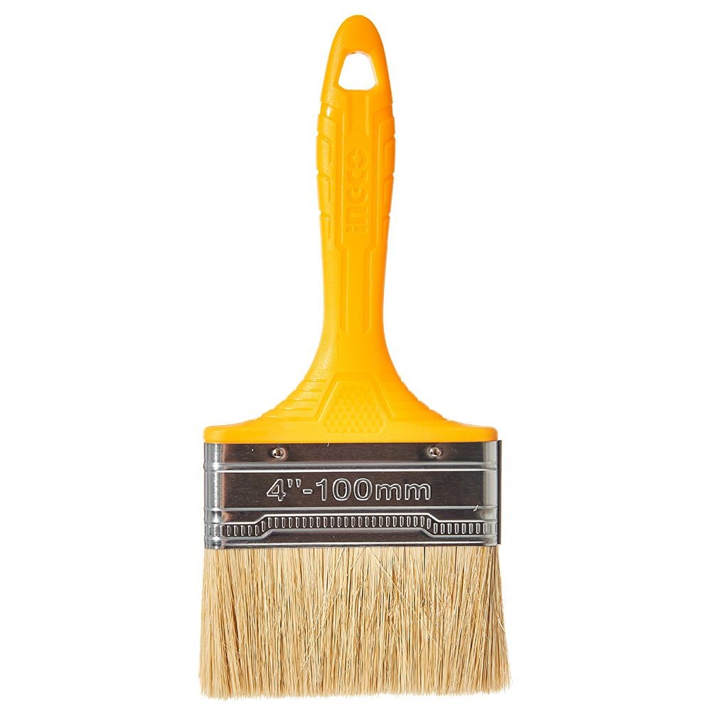 Пензель флейцовий пластмасова ручка 4" INGCO Super Select