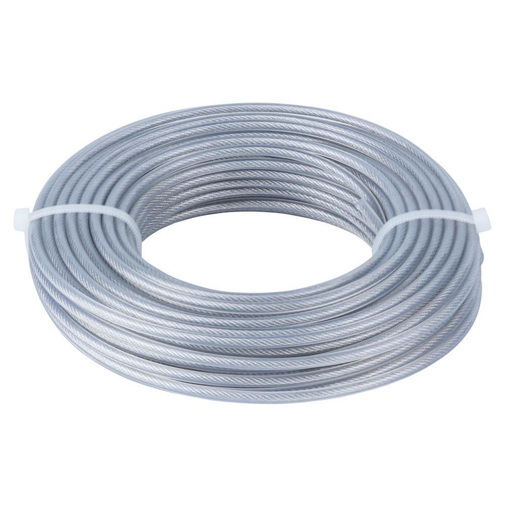 Ліска для тримера з алюмінієвим кордом O2.4мм 15м 5614011