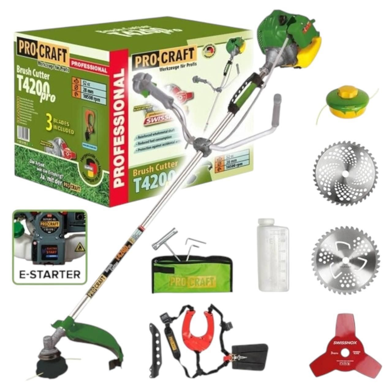 Набір Бензиновий тример T4200EL Electro  Starter 11-11-14