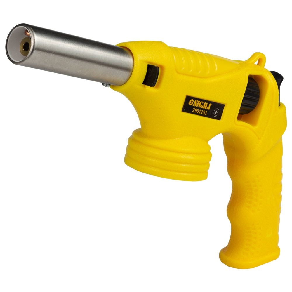 Пальник газовий турбо 360 з керамічним соплом, п'єзопідпалом та рукояткою Ø22мм 260мм 2901151