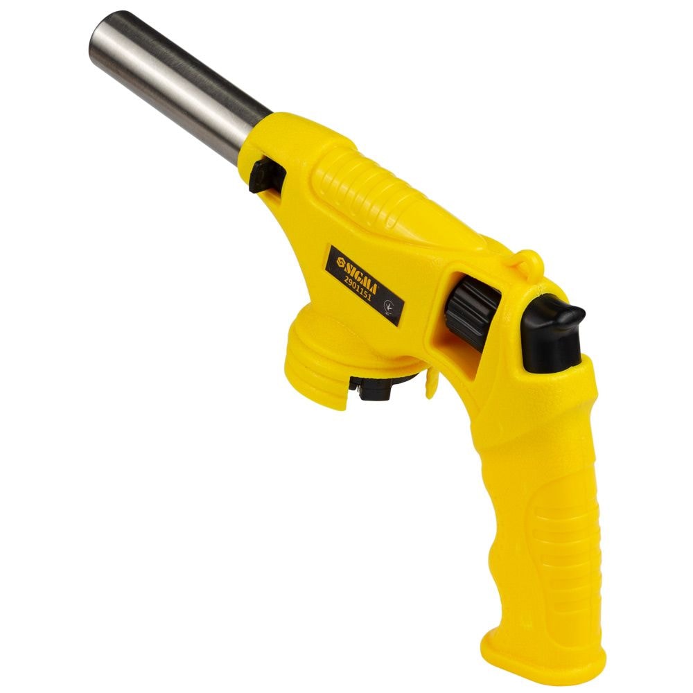 Пальник газовий турбо 360 з керамічним соплом, п'єзопідпалом та рукояткою Ø22мм 260мм 2901151