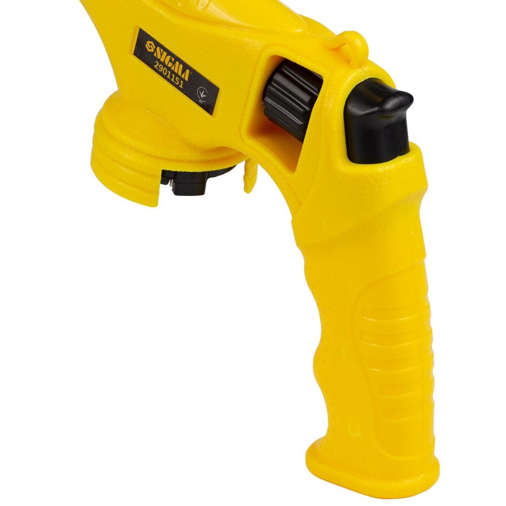 Пальник газовий турбо 360 з керамічним соплом, п'єзопідпалом та рукояткою Ø22мм 260мм 2901151