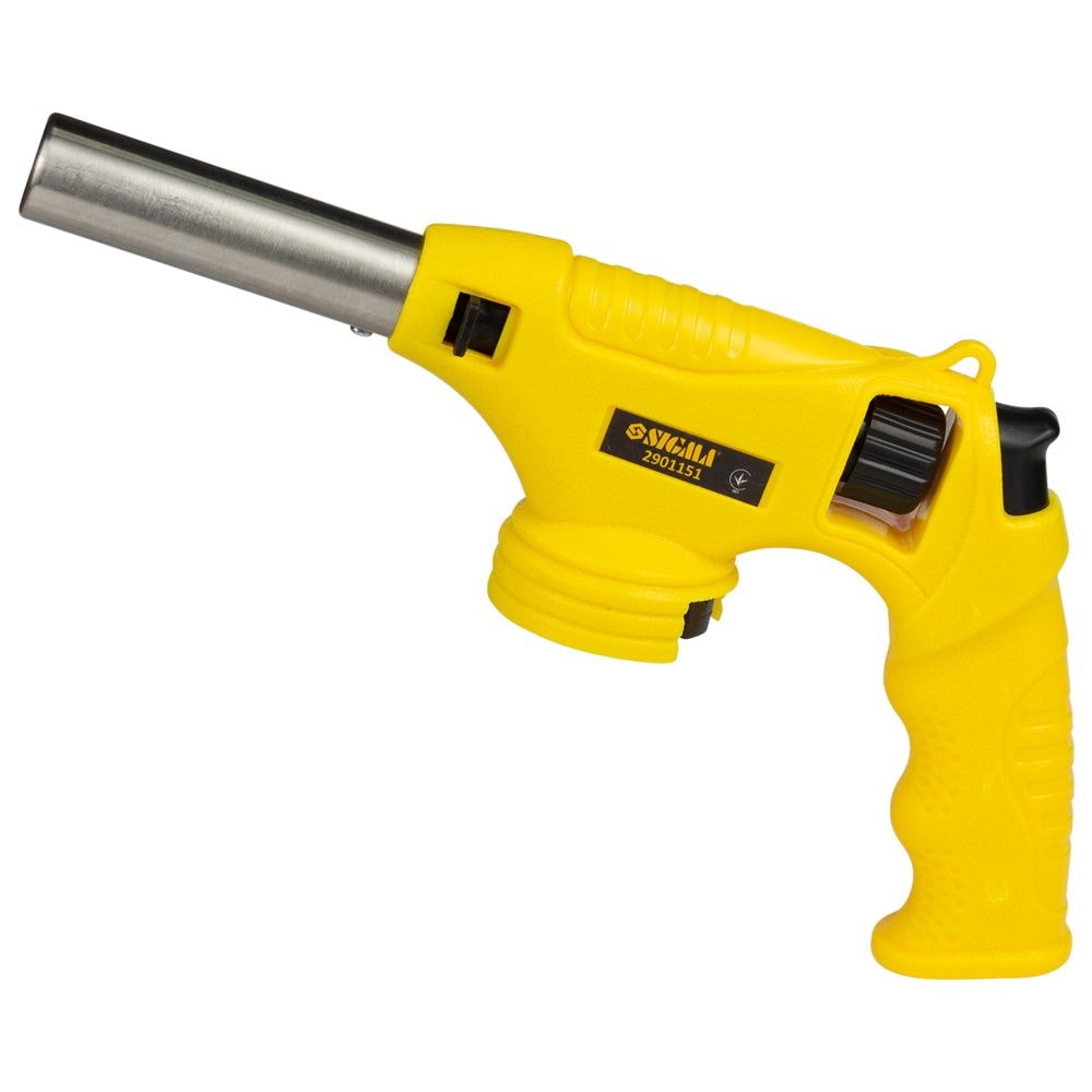 Пальник газовий турбо 360 з керамічним соплом, п'єзопідпалом та рукояткою Ø22мм 260мм 2901151