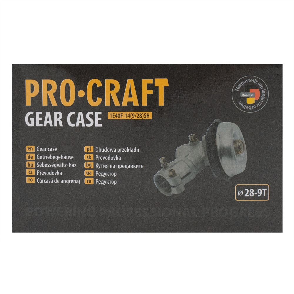 Редуктор нижній (9/28) PROCRAFT 1E40F-14(9/28)SH