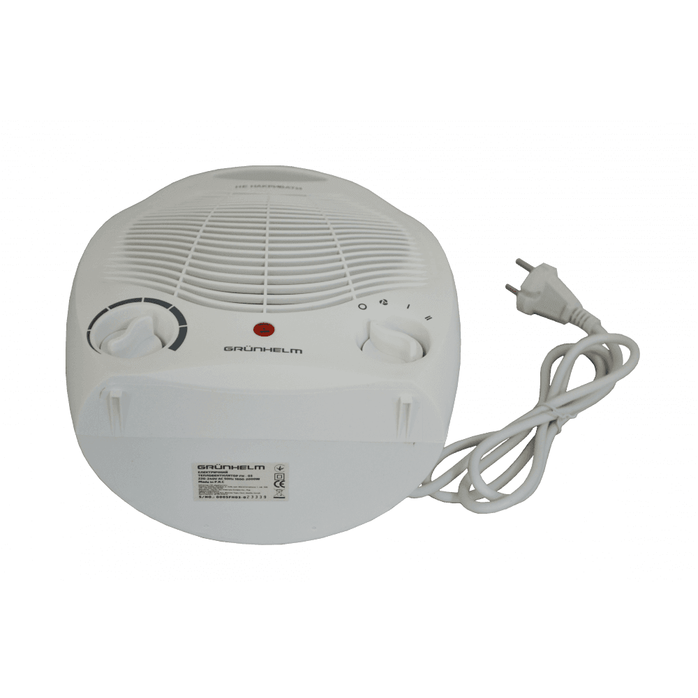 Тепловентилятор спіральний FH-03 (1000/2000Вт, 220В) 67162