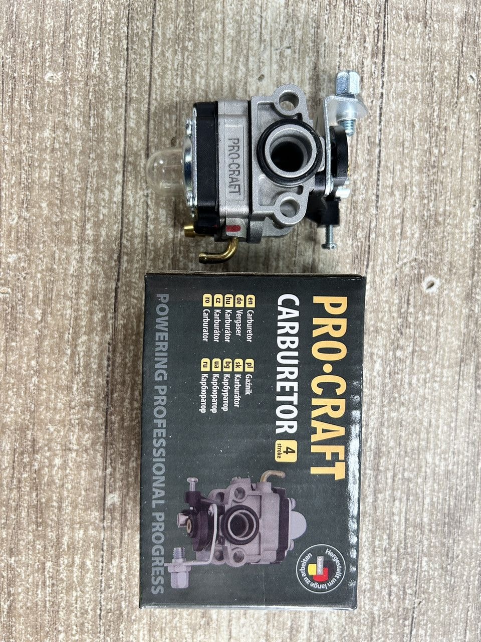 Карбюратор на бензиновий тример Procraft T 5600 (4 тактний) T5600-22