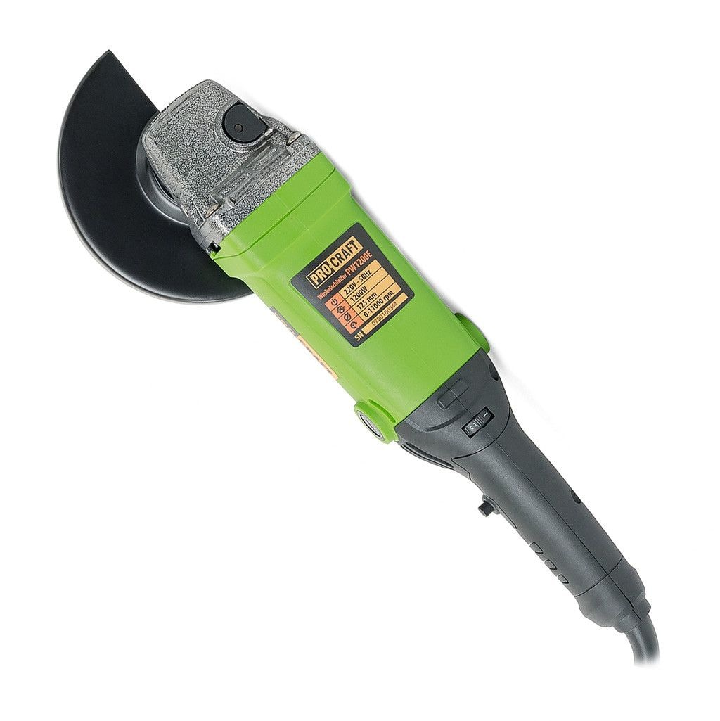 Шліфмашина кутова PRO-CRAFT PW-125/1200E 012003