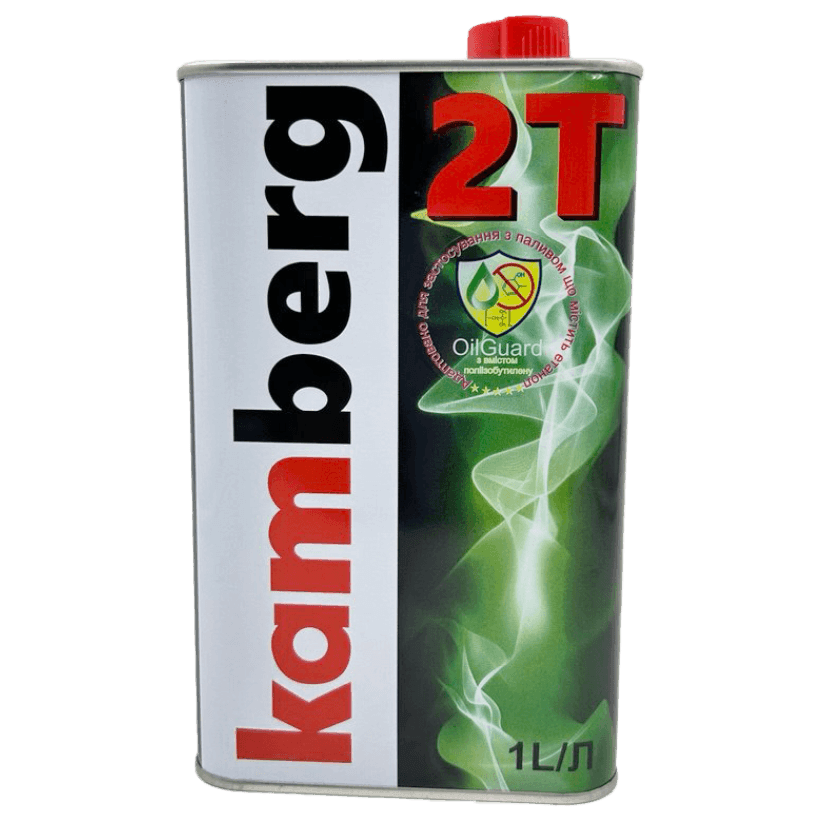 Мастило 2Т Kamberg напівсинтетика ЗЕЛЕНЕ 1Л(ж.б)-12шт.ящ 9981053