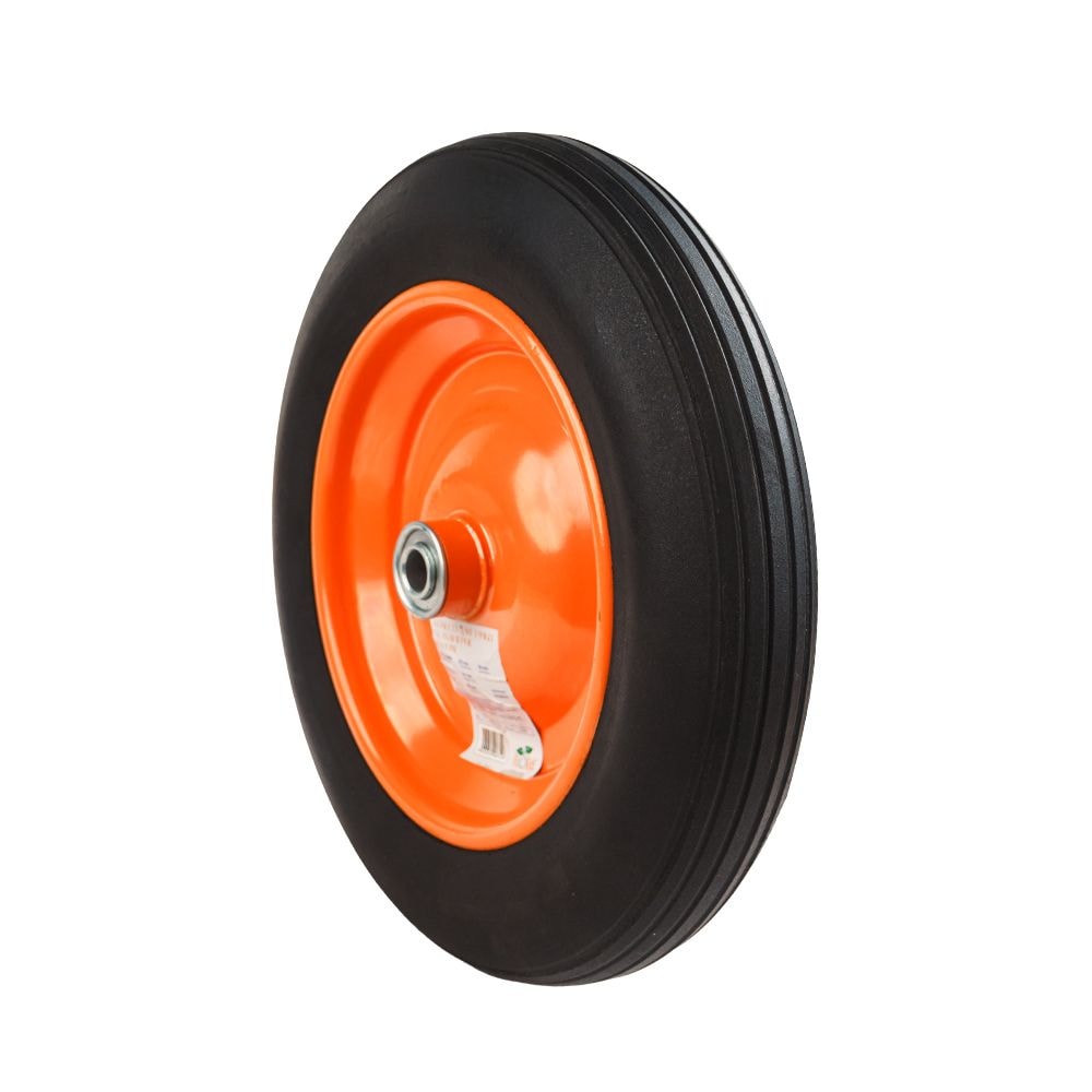 Колесо для тачки безкамерне гумове 14" (3.50-8) 360?85мм вісь O20мм довжина 90мм 5058614