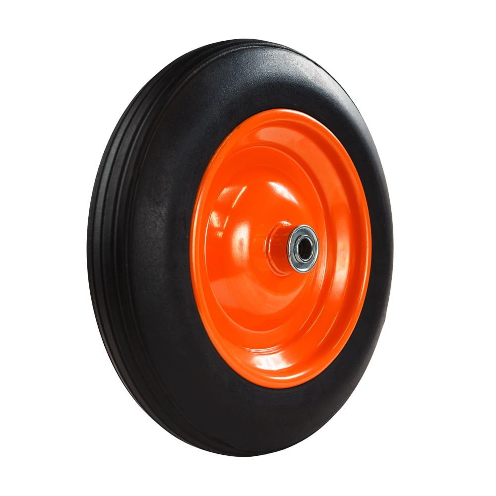 Колесо для тачки безкамерне гумове 14" (3.50-8) 360?85мм вісь O20мм довжина 90мм 5058614