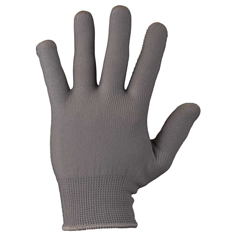 Рукавички трикотажні з точковим ПВХ покриттям р8 Мікроточка (сірі) КРАТНО 12 парам 9442911