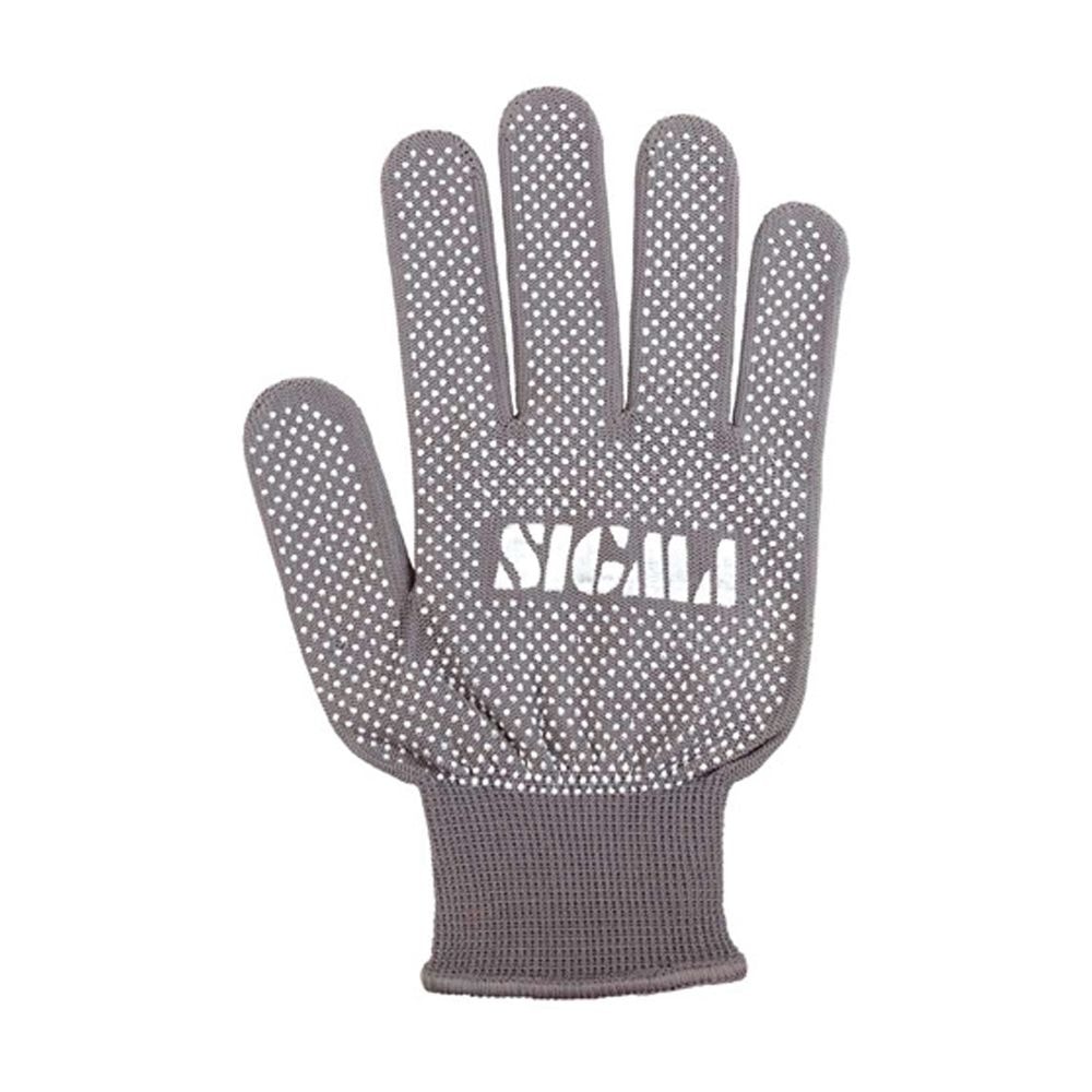 Рукавички трикотажні з точковим ПВХ покриттям р8 Мікроточка (сірі) КРАТНО 12 парам 9442911