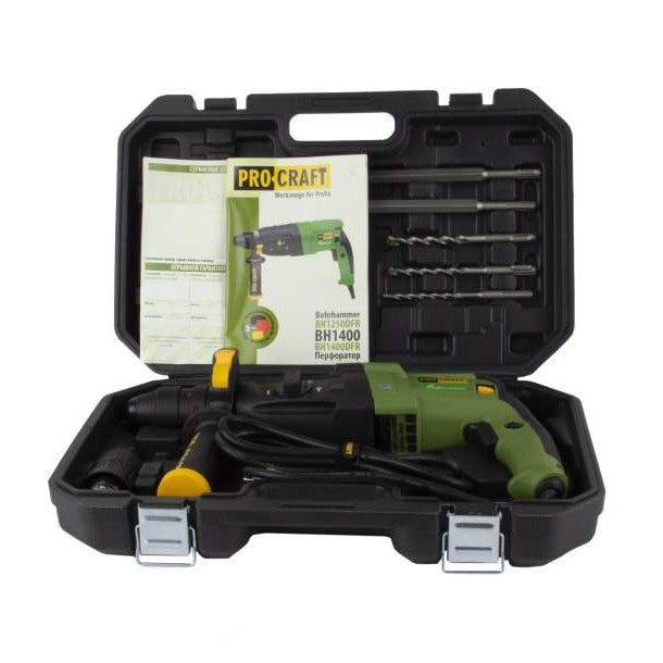 Перфоратор PRO-CRAFT BH-1400 DFR 014002