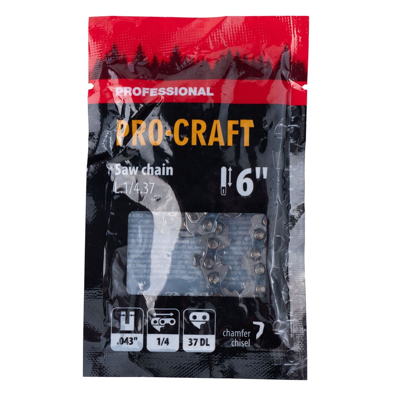 Ланцюг для  ланцюгової пилки PRO CRAFT L-1/4.37 L14370