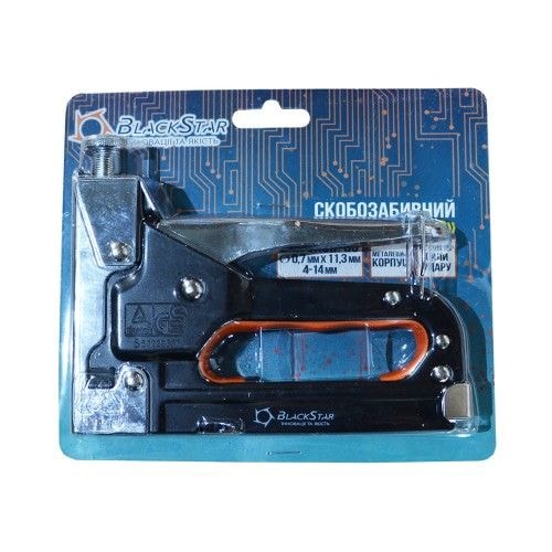 70-00015 Степлер механічний ЗУБР "BlackStar" 70-00015