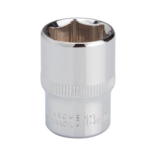 Головка шестигранна 1/4", 13?25 мм, Cr-V, STORM ET-0443