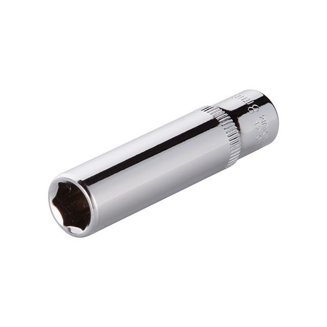 Головка шестигранна подовжена 1/4", 8?50 мм, Cr-V, STORM ET-0458