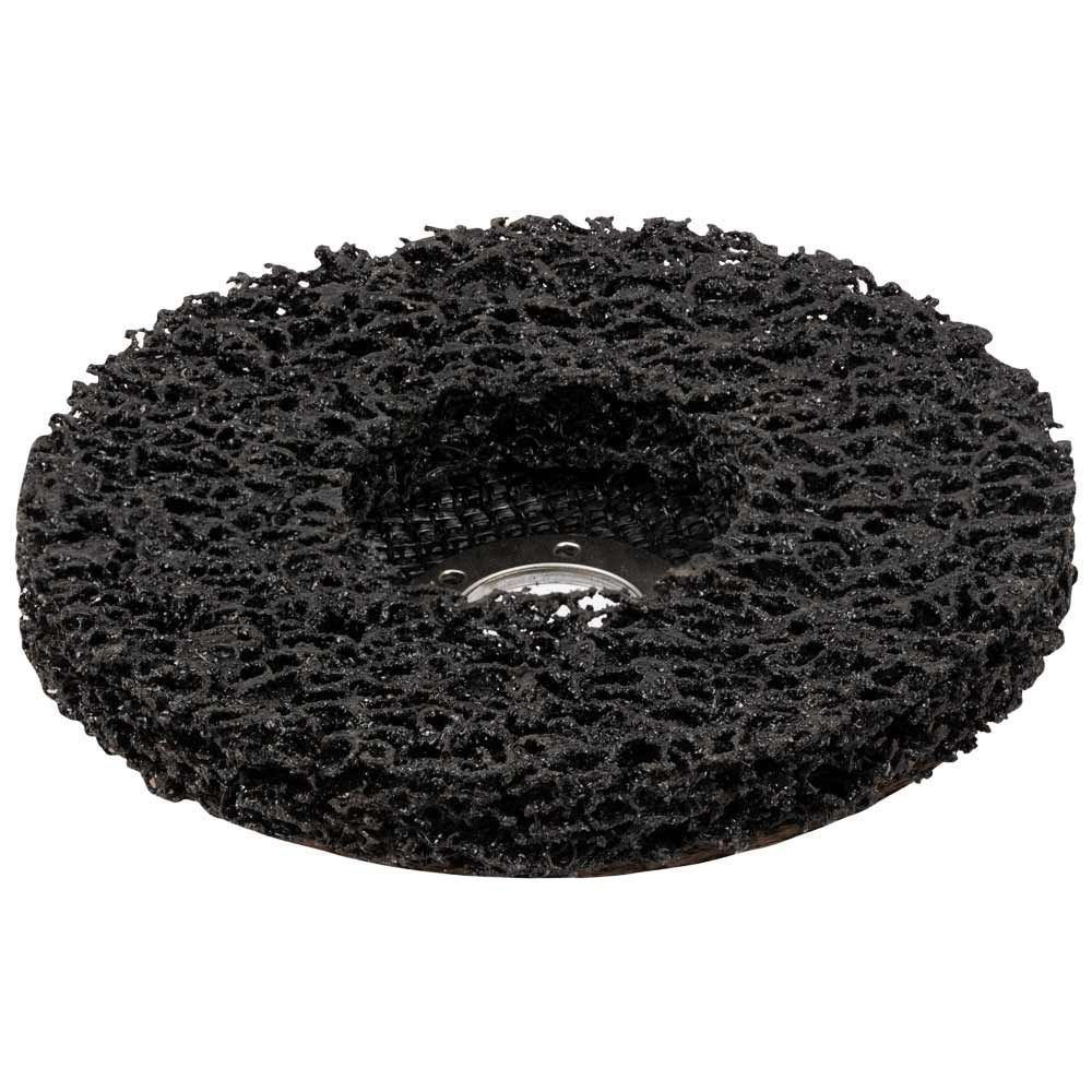 Круг зачисний з нетканого абразиву (корал) Т27 O125?22.23мм чорний м'який 9176761