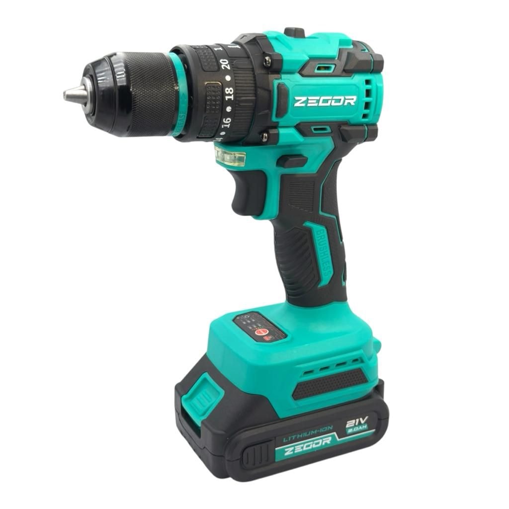 Шуруповерт акумуляторний CDB-21BLH  (ZEGOR) 4119