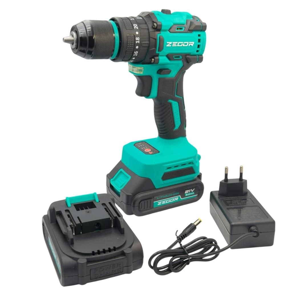 Шуруповерт акумуляторний CDB-21BLH  (ZEGOR) 4119