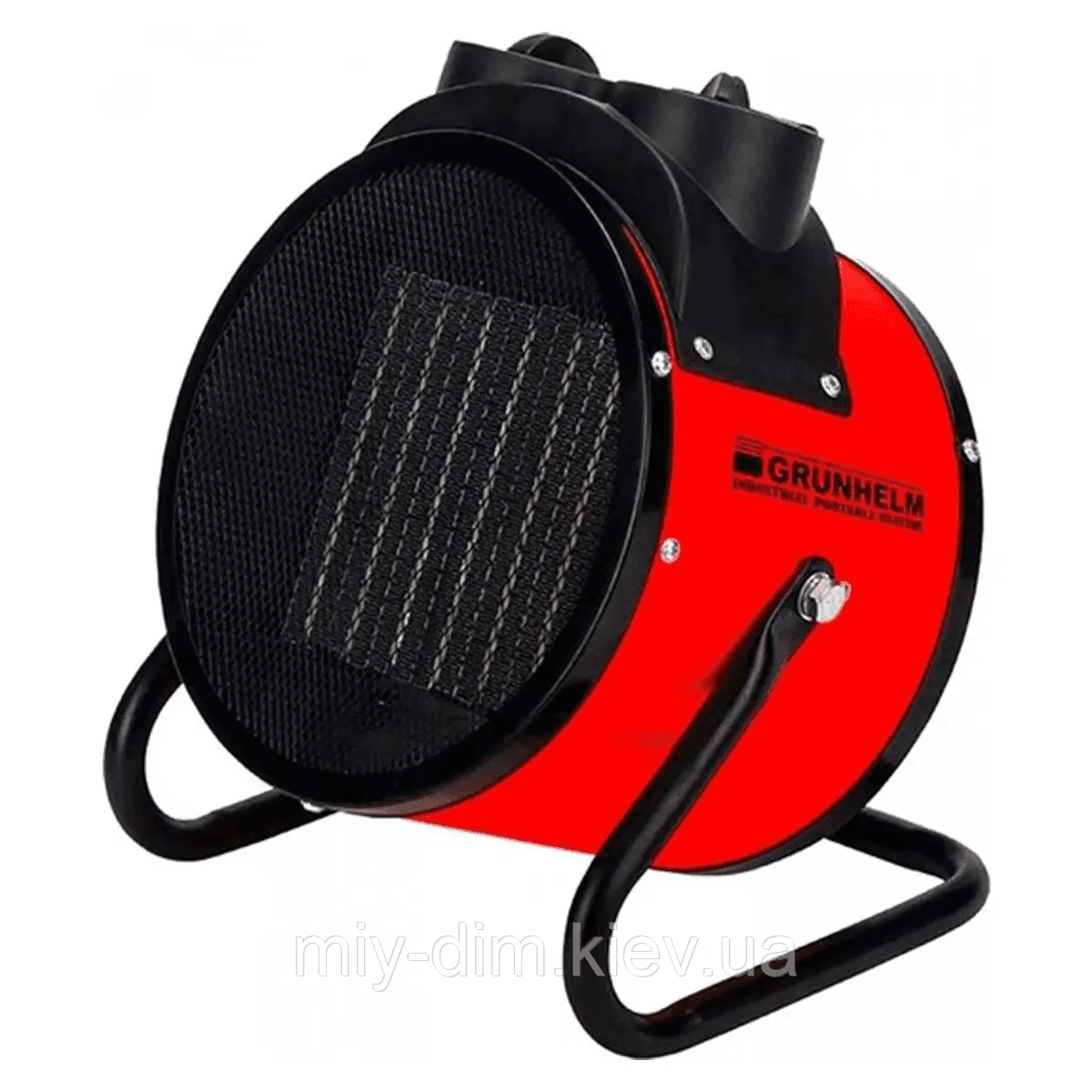 Обігрівач електричний GRUNHELM PTC-2000R 2,0 кВт, 220 В, 218 м3/год, 2.1кг 91075