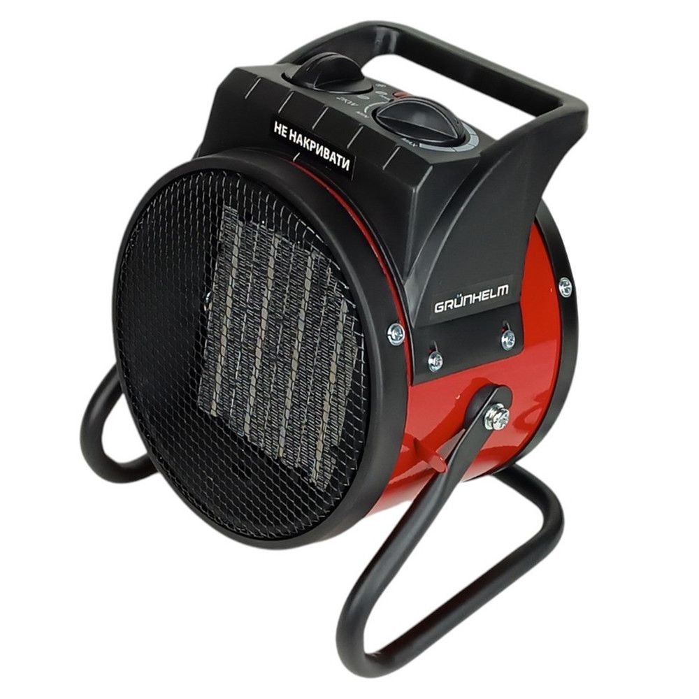 Обігрівач електричний GRUNHELM PTC-2000S  2,0 кВт, 220 В, 158 м3/год, 1,4кг 128179