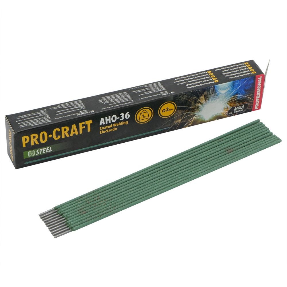 Електроди PROCRAFT Д-2,0 1 кг 241911