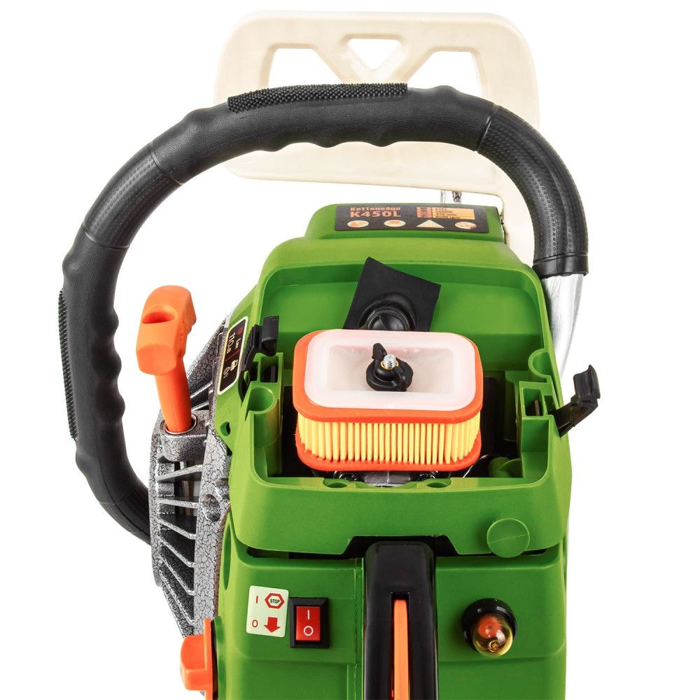 Набір Бензопила К-450 L + Олива 2Т 1л + Олива для ланц. 1л. 9981018