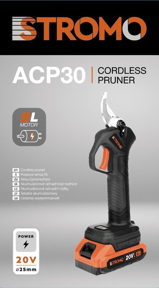 Ножиці акум. STROMO ACP-30 (з акб та зар.пристр.) 300300