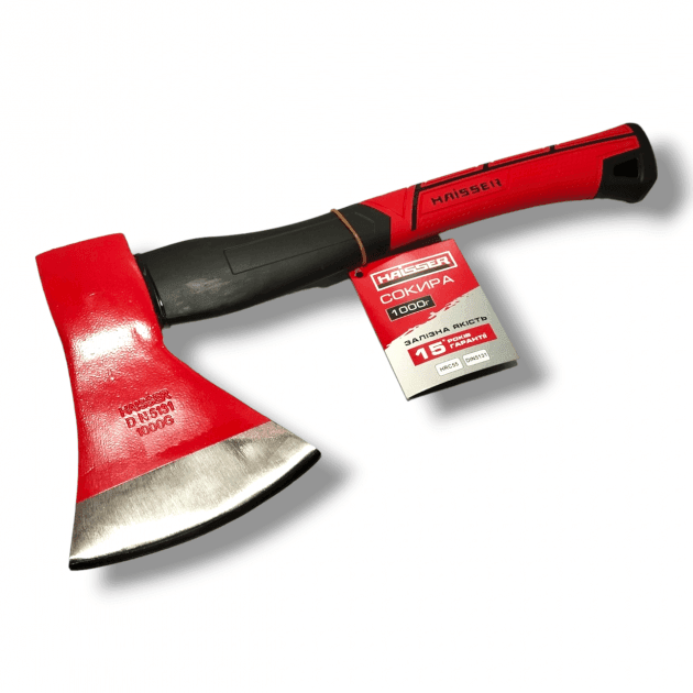 Сокира 1000 г ручка із скловолокна HAISSER 119300