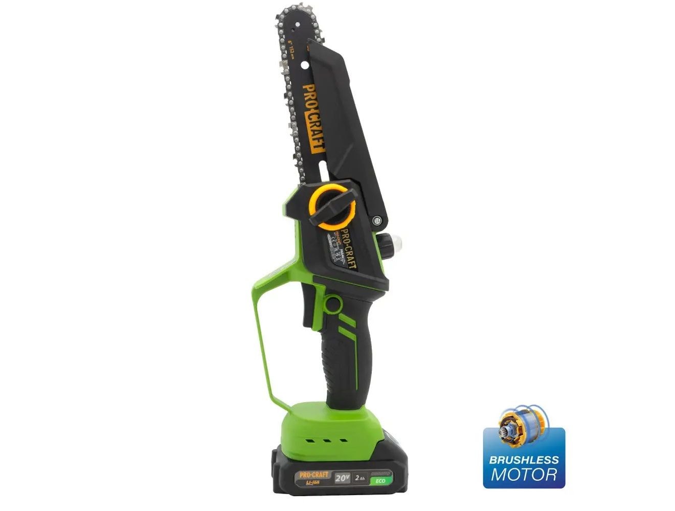 Набір Пила ланцюгова акум.PКA-46 ВМС(з 2 акб та з/п)/кейс\Олива ланцюг 200мл. 9981023