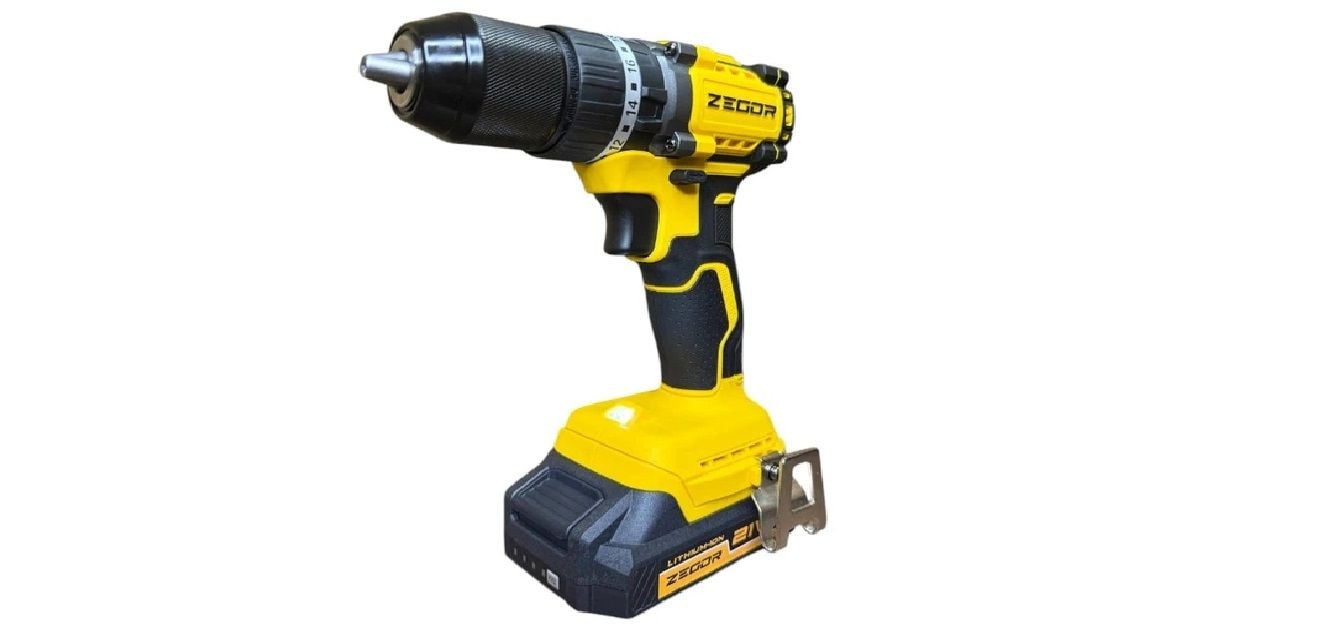 Шуруповерт акумуляторний CDP-21BL (ZEGOR) 3892