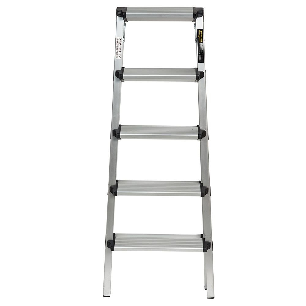 Драбина алюмінієва двостороння Кентавр 5Д (1,19м) 148551