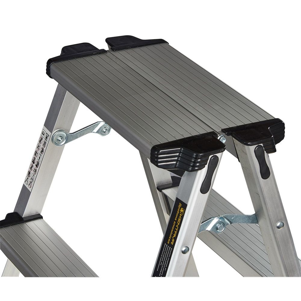 Драбина алюмінієва двостороння Кентавр 5Д (1,19м) 148551