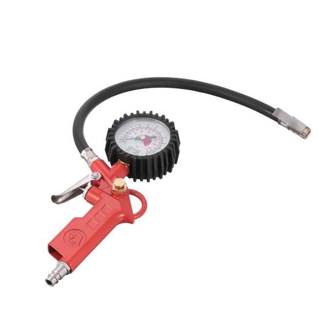 Набір пневмоінструментів 6 од., пістолет для накачування шин, продувальний пістолет, шланг поліуретановий 5м, три наконечники РТ-1500