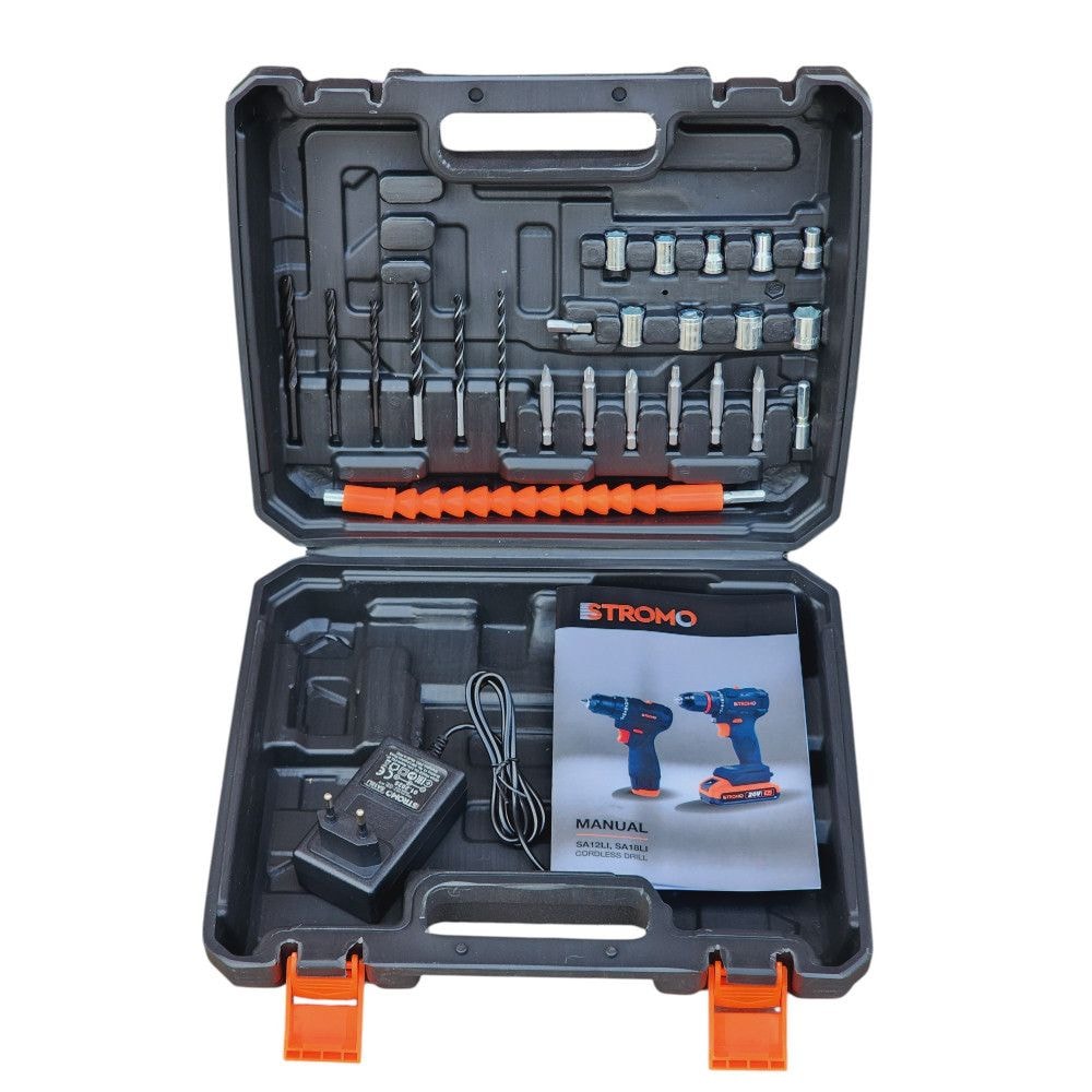 Шурупокрут акум. STROMO SA-18BL DFR (1 АКБ) 300182