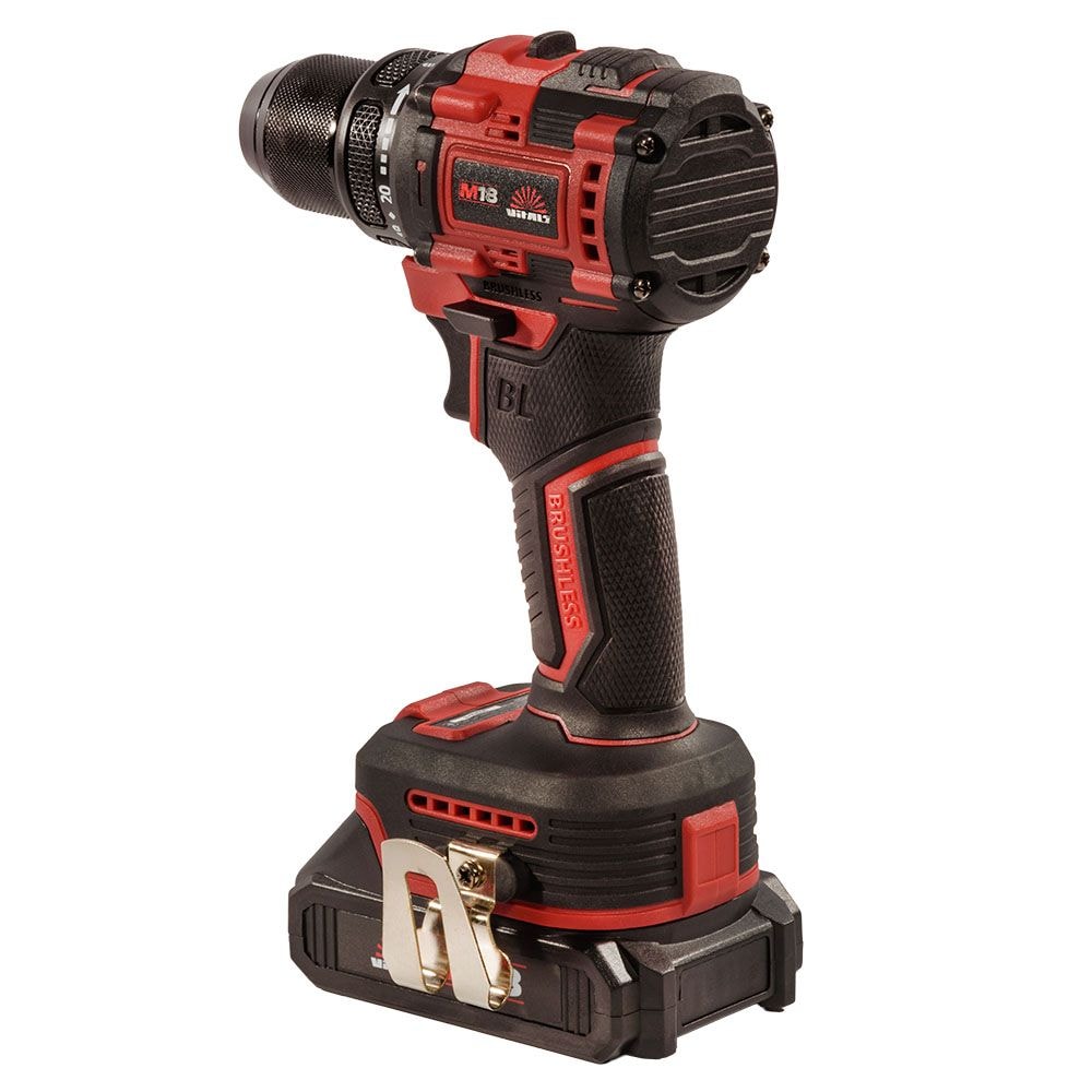 Дриль-шуруповерт акумуляторний Vitals Master AU 1832c BL Kit 235330