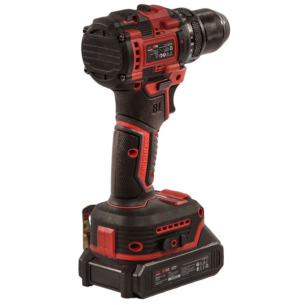 Дриль-шуруповерт акумуляторний Vitals Master AU 1832c BL Kit 235330