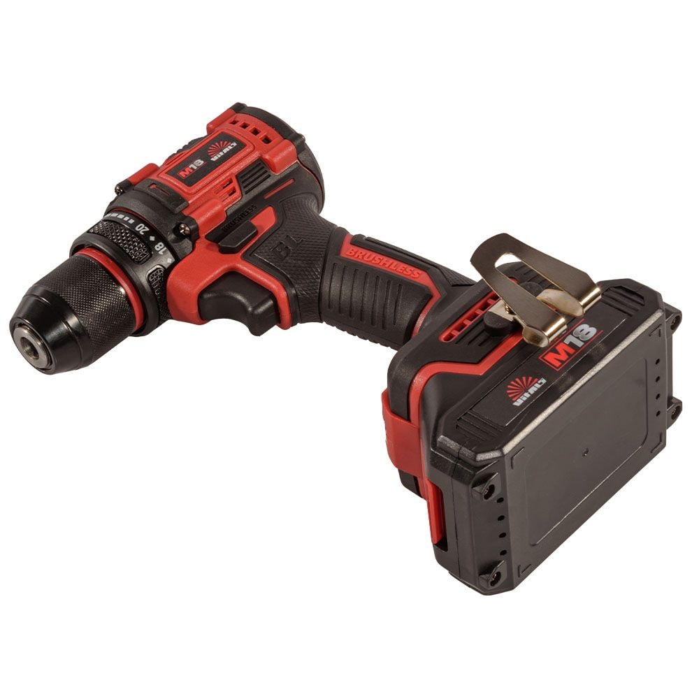 Дриль-шуруповерт акумуляторний Vitals Master AU 1832c BL Kit 235330