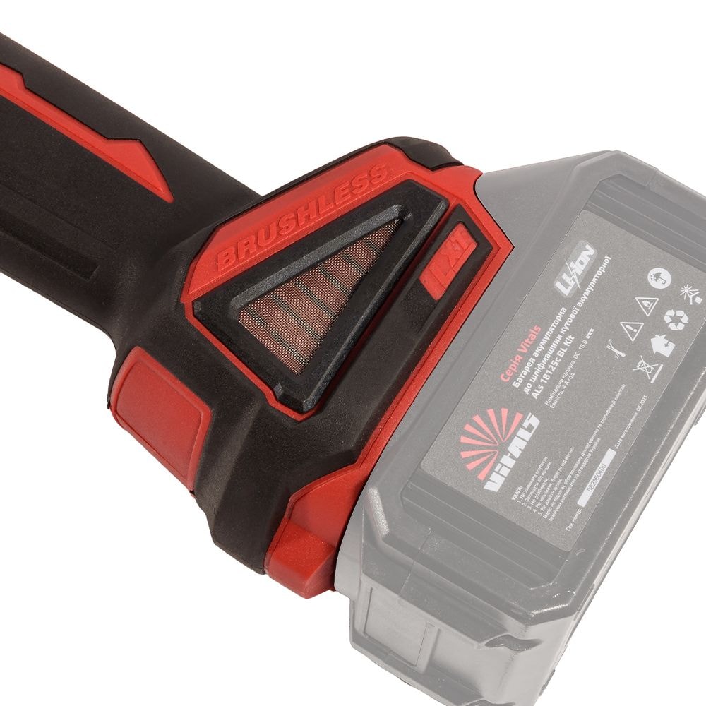 Машина шліфувальна кутова акумуляторна Vitals Master ALs 18125c BL 235326