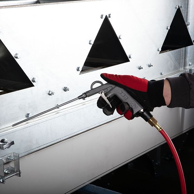 Пістолет продувний, насадка: 25, 210 мм PT-0801