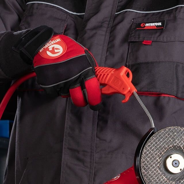 Пістолет продувний, пластиковий, насадка: 100 мм PT-0805