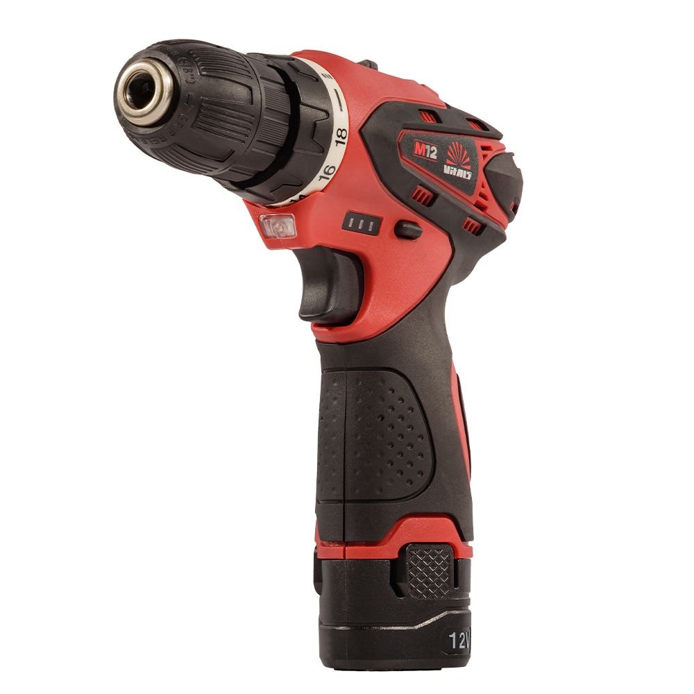 Дриль-шуруповерт акумуляторний Vitals AU 1221c Kit+ 235336