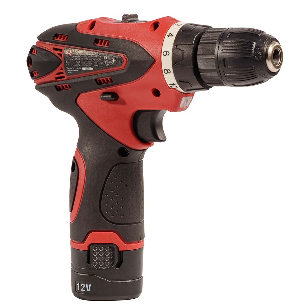 Дриль-шуруповерт акумуляторний Vitals AU 1221c Kit+ 235336