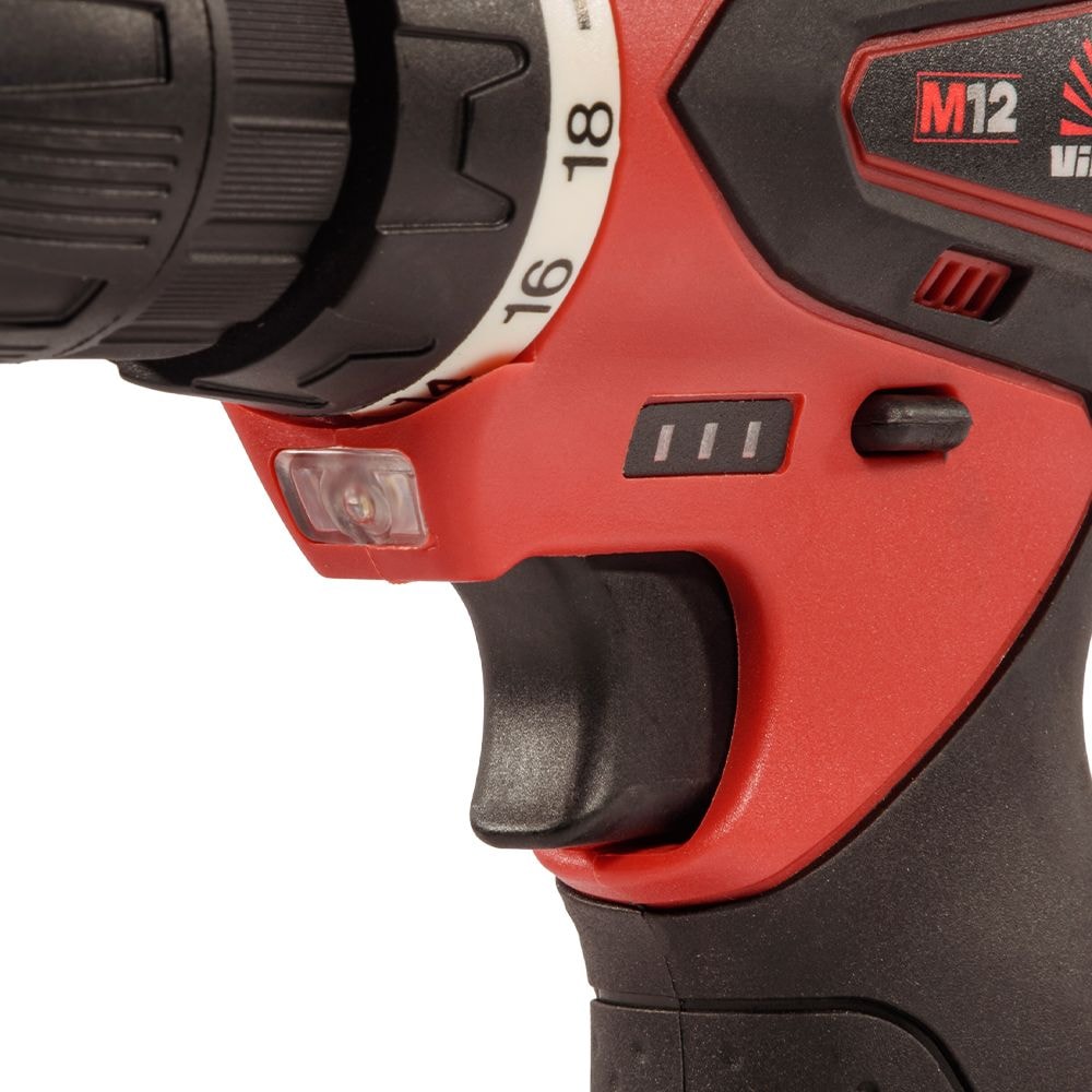 Дриль-шуруповерт акумуляторний Vitals AU 1221c Kit+ 235336