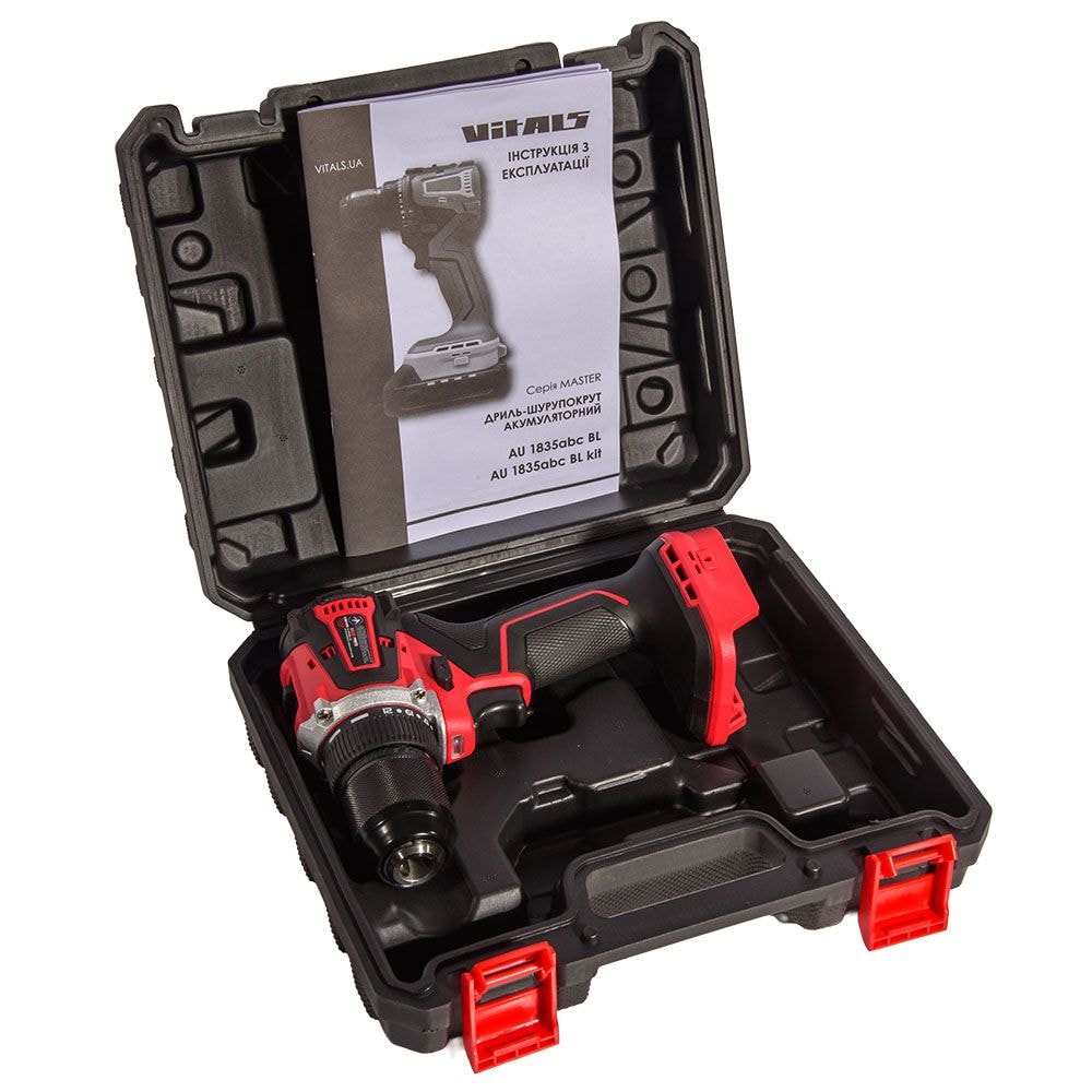 Дриль-шурупокрут акумуляторний Vitals Master AU 1835abc BL 235978